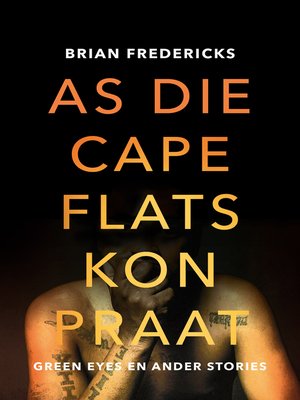 cover image of As die Cape Flats kon praat
